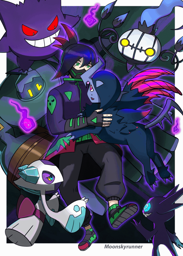 Pokemon Ghost Team Commission [OC]