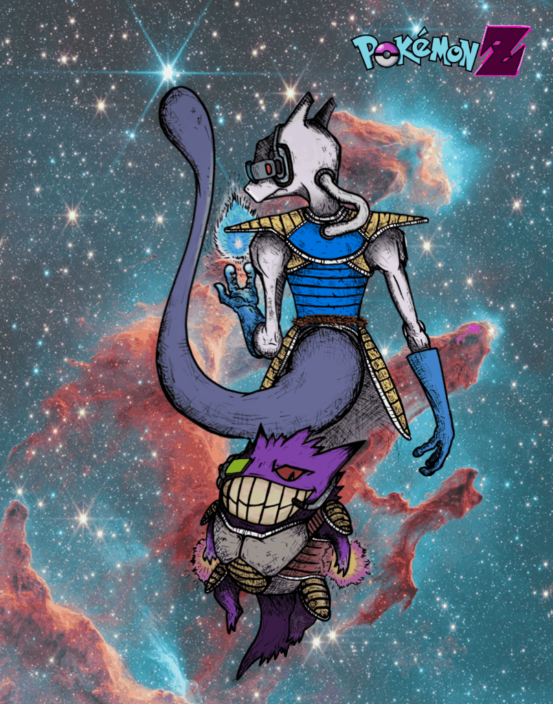 Finally finished my DBZ x Pokemon poster! Is this worthy? Which Pokemon should I do next?