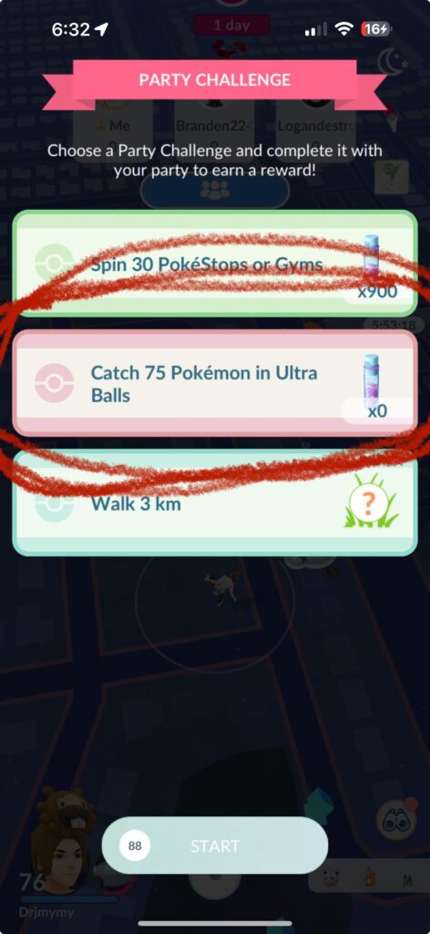 Best party challenge I found so far