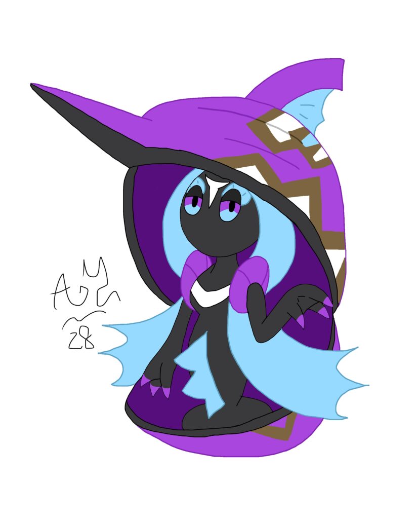 Tapu fini, a purple oceanic beauty