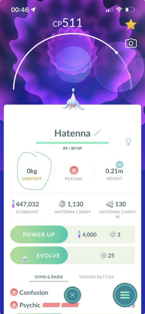 Caught a photon… sorry, a Hatenna.