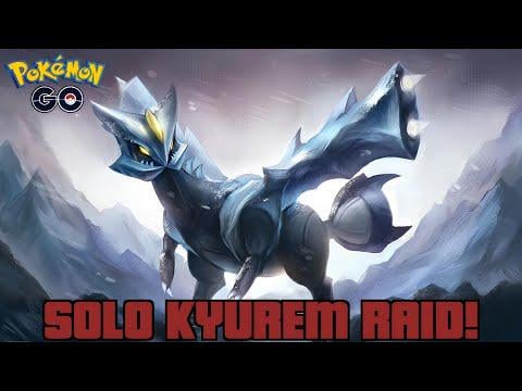 Kyurem Solo Raid Battle - YouTube