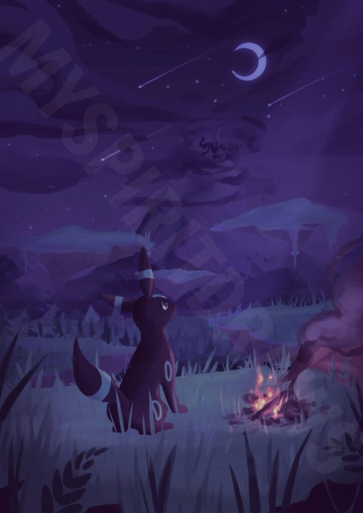 YCH - Shiny Umbreon <3 [OC]