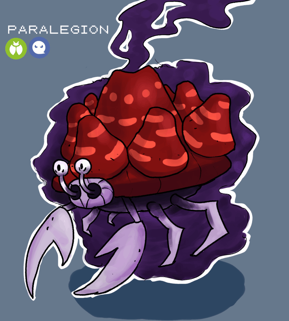 [OC] Paralegion - Paras Evolution