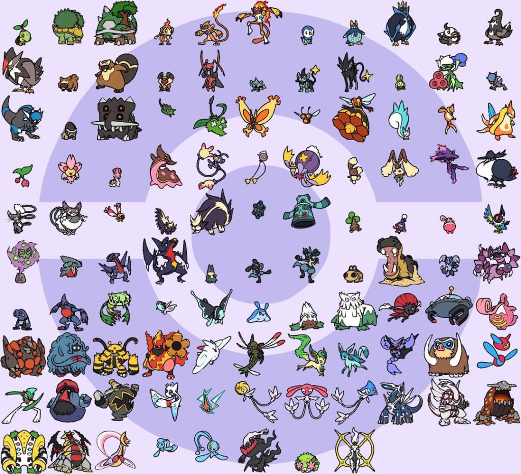 Every Sinnoh Pokemon!
