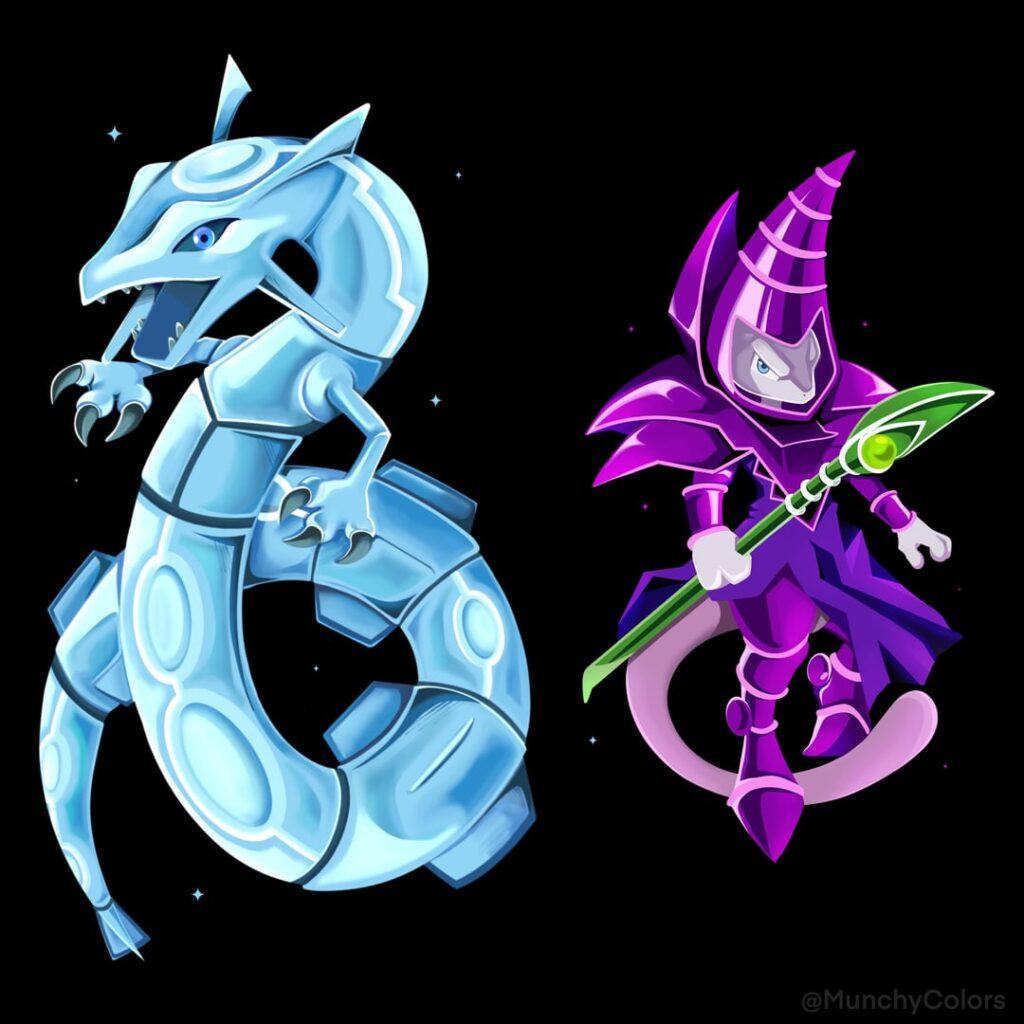 Blue Eyes White Dragon & The Dark Magician Designs 🐉🧙