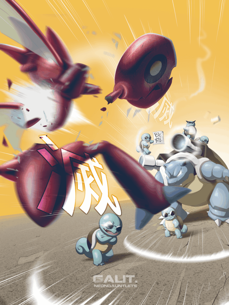 (OC) fanart drawing. "Big Gun"