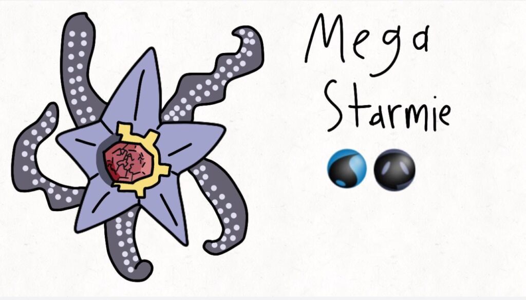 Mega Starmie Redesign