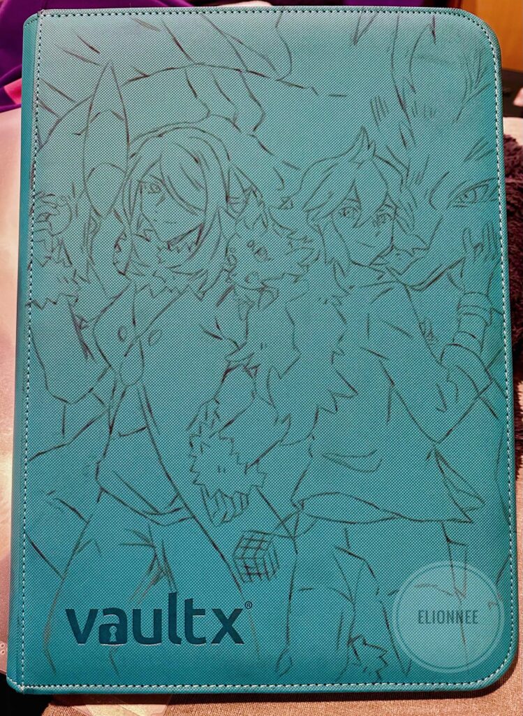Working on my pokemon binder cover