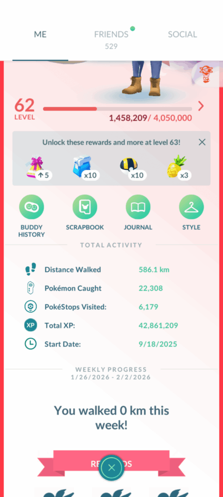 Average catches per day?