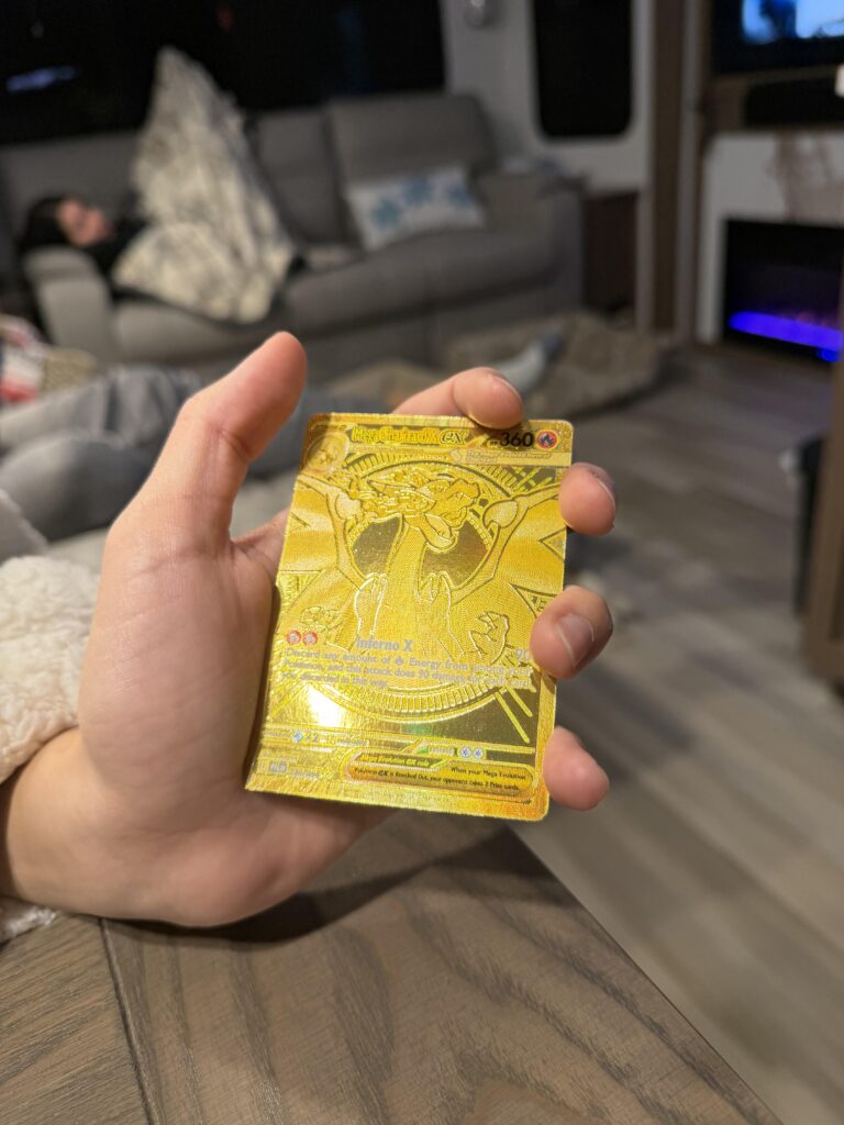 Mega inferno X charizard x ex cardpull