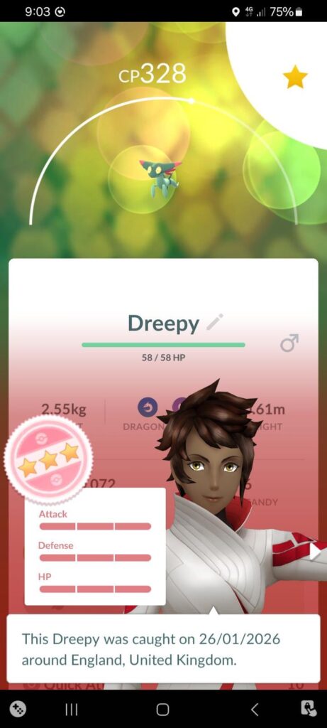 Just got a hundo creepy (the first dreepy ive ever got lol)