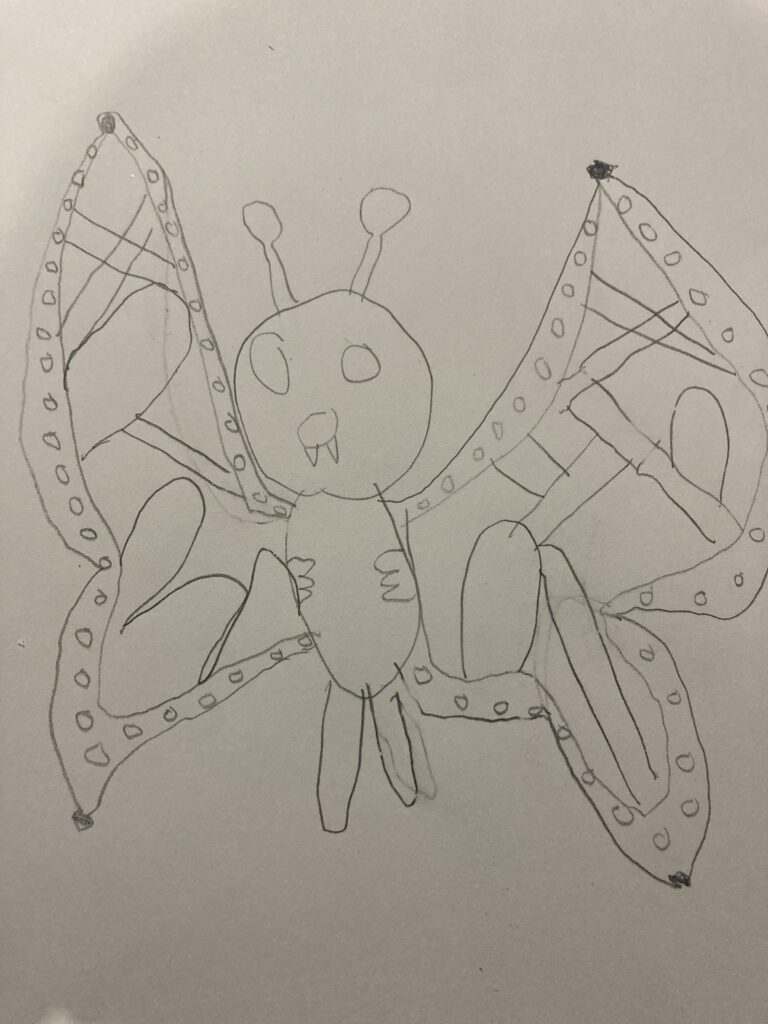Mega Butterfree (not final design I will redesign soon)