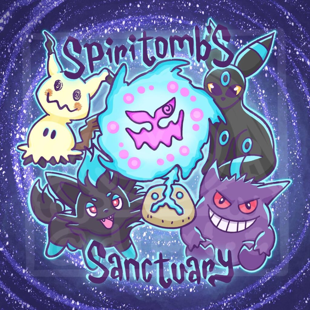 Spiritomb’s Sanctuary (Commission made for Bunneh Princess) [OC]