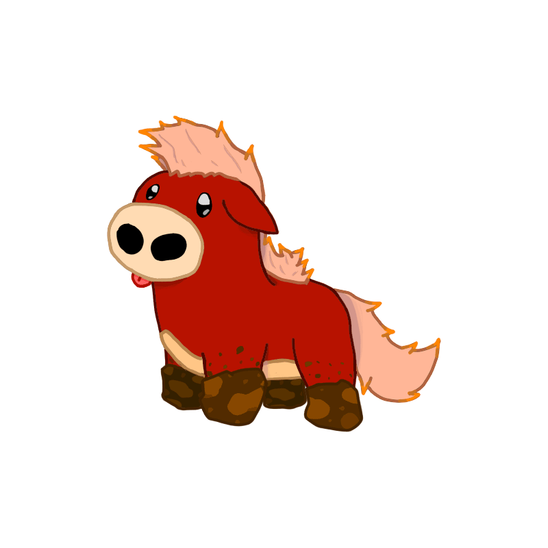 My Fakemon Starter, Brasecolt.