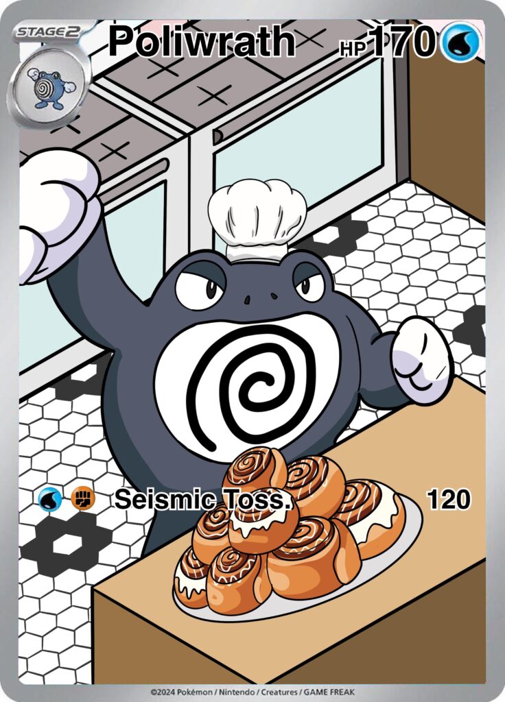 Poliwrath - Full Art Card Drawing