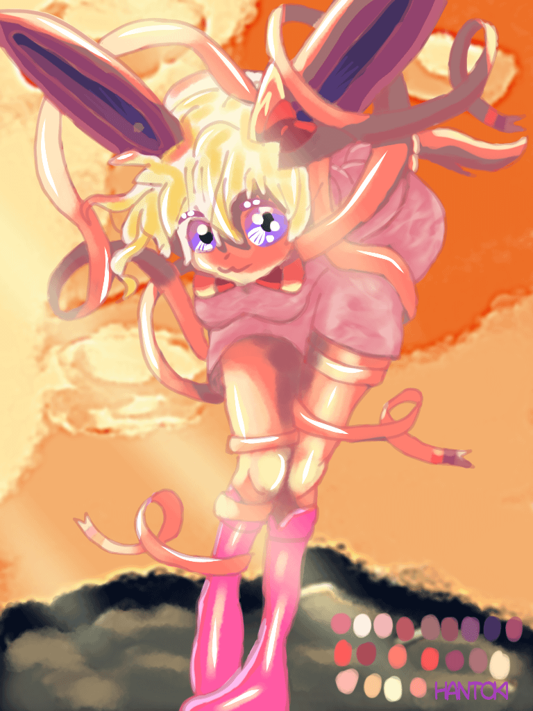 Sylveon humanization by me