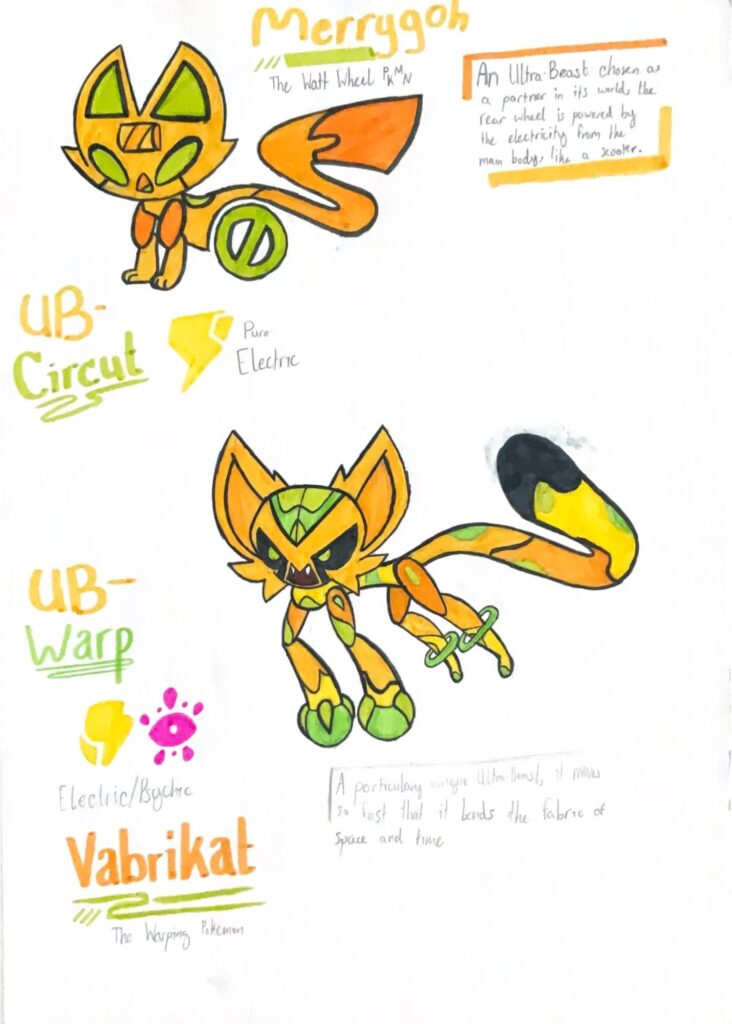 Opinions on my fanmade Ultrabeast Starter Trio?