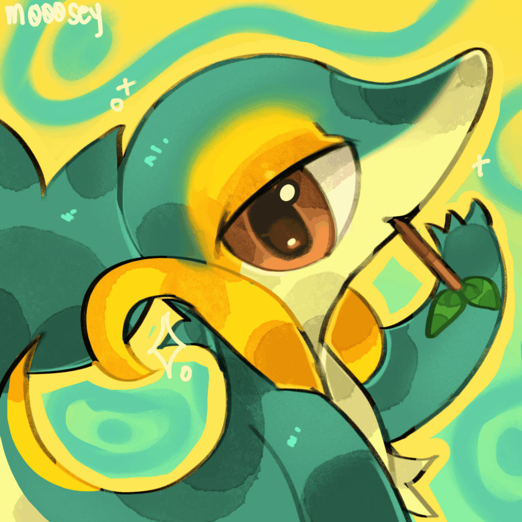 [OC] 💚 Shiny Snivy