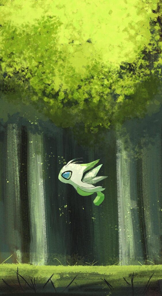 I drew Celebi! [OC]