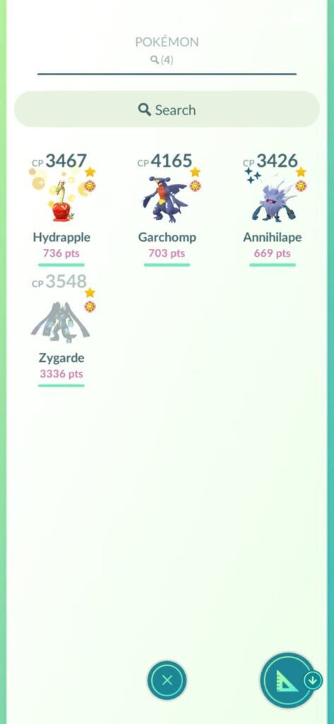 Zygarde showcase bug?
