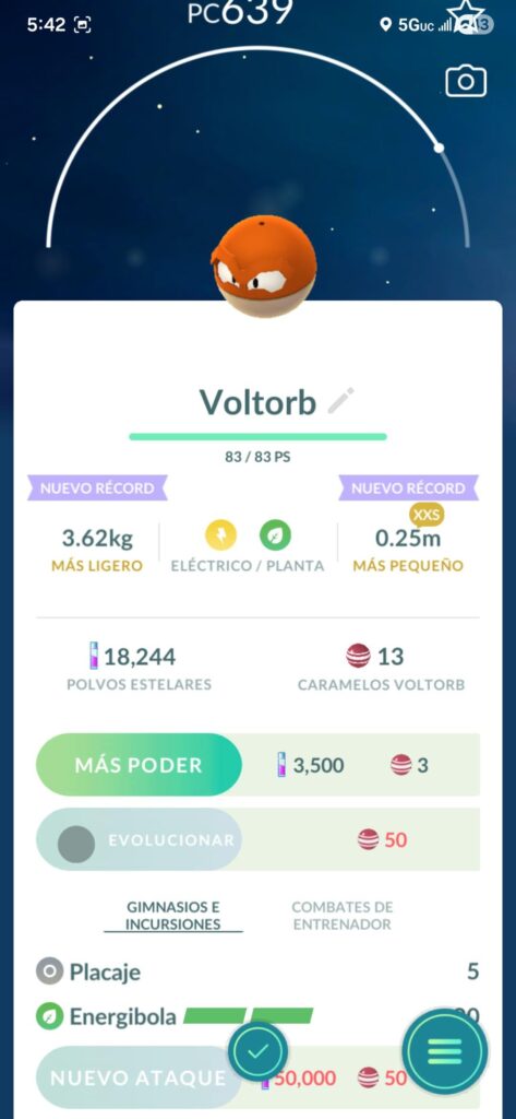 Look at the size of this Voltorb.