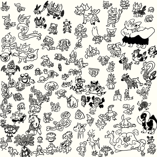 I drew all of gen 5 as goobers hopefully you enjoy :D (OC)