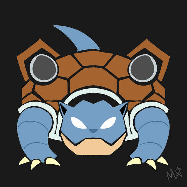 Made some Monster Hunter icon inspired Pokemon drawings!!