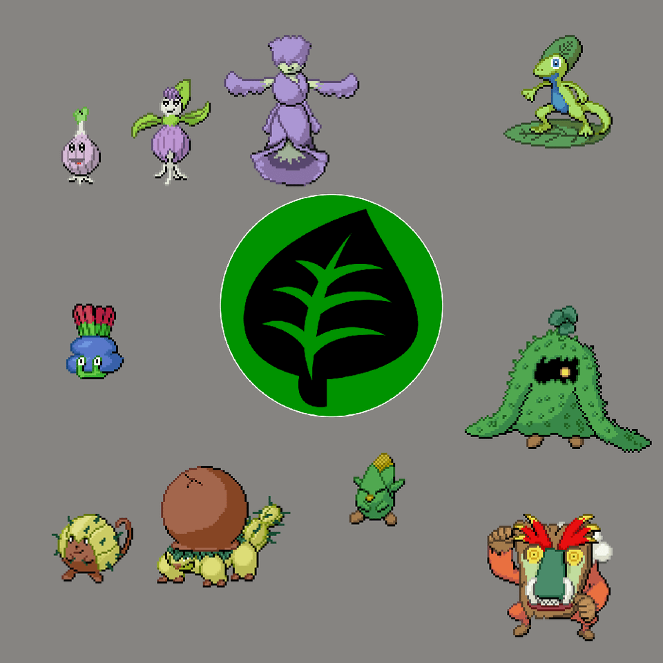 [iriria region] grand ass grass post, this is not nesesarily every grass type but is every primary grass type, minus the starter that one was already posted