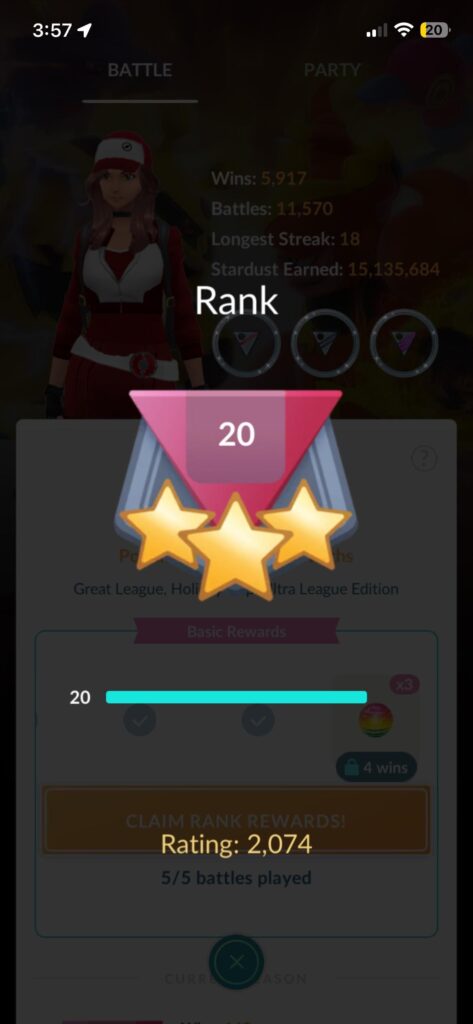 GBL: anyone else experiencing glitches in PvP concerning their rank?