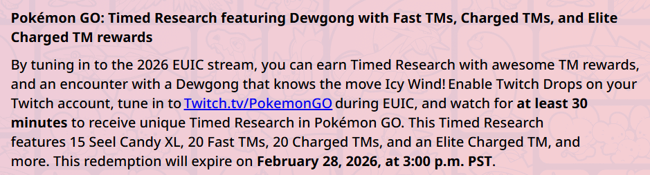 Twitch Drops Announced for the 2026 European Internationals - February 13 - 15