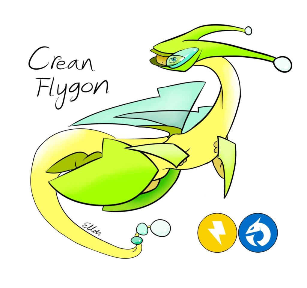 A regional variant of Flygon