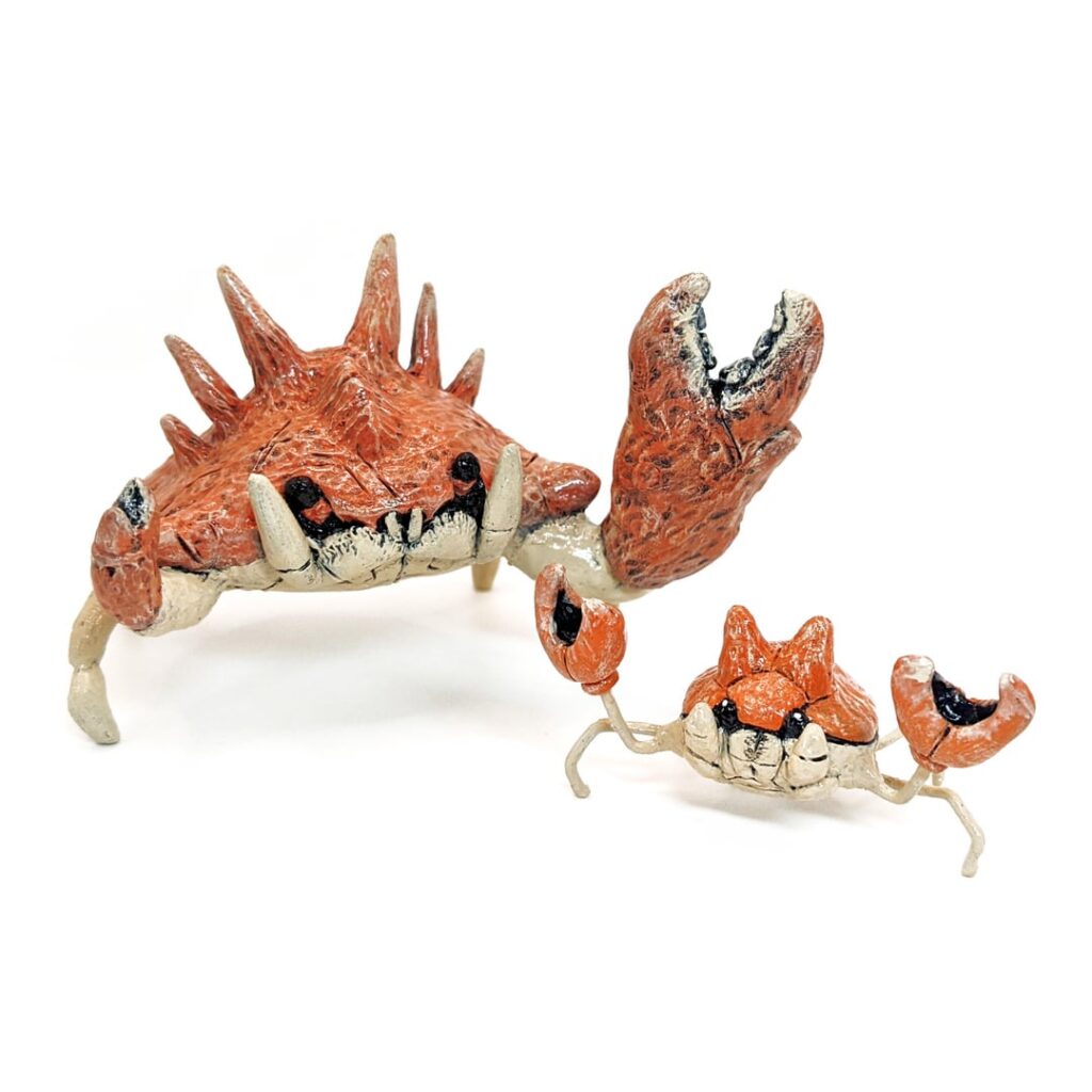 I Made Realistic Pokémon With Polymer Clay: Krabby and Kingler