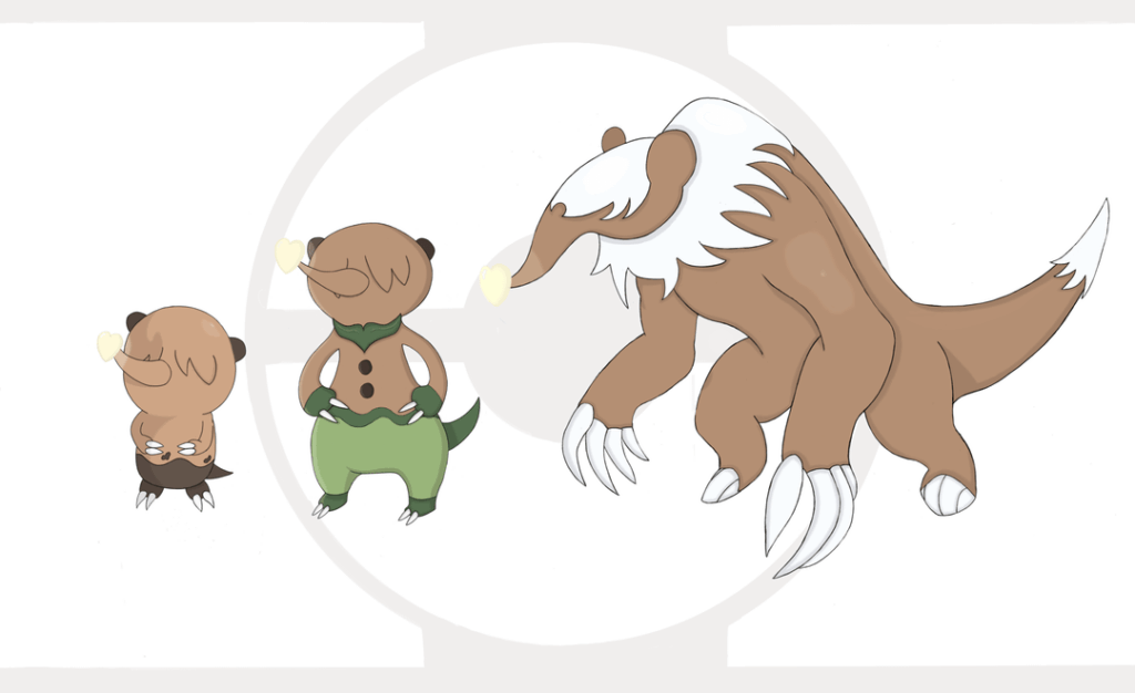 Mole fakemon line