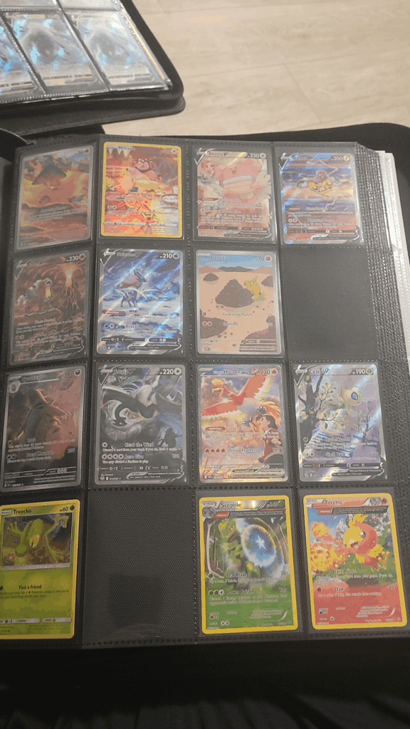 Favorite page in the Pokedex binder (so far)