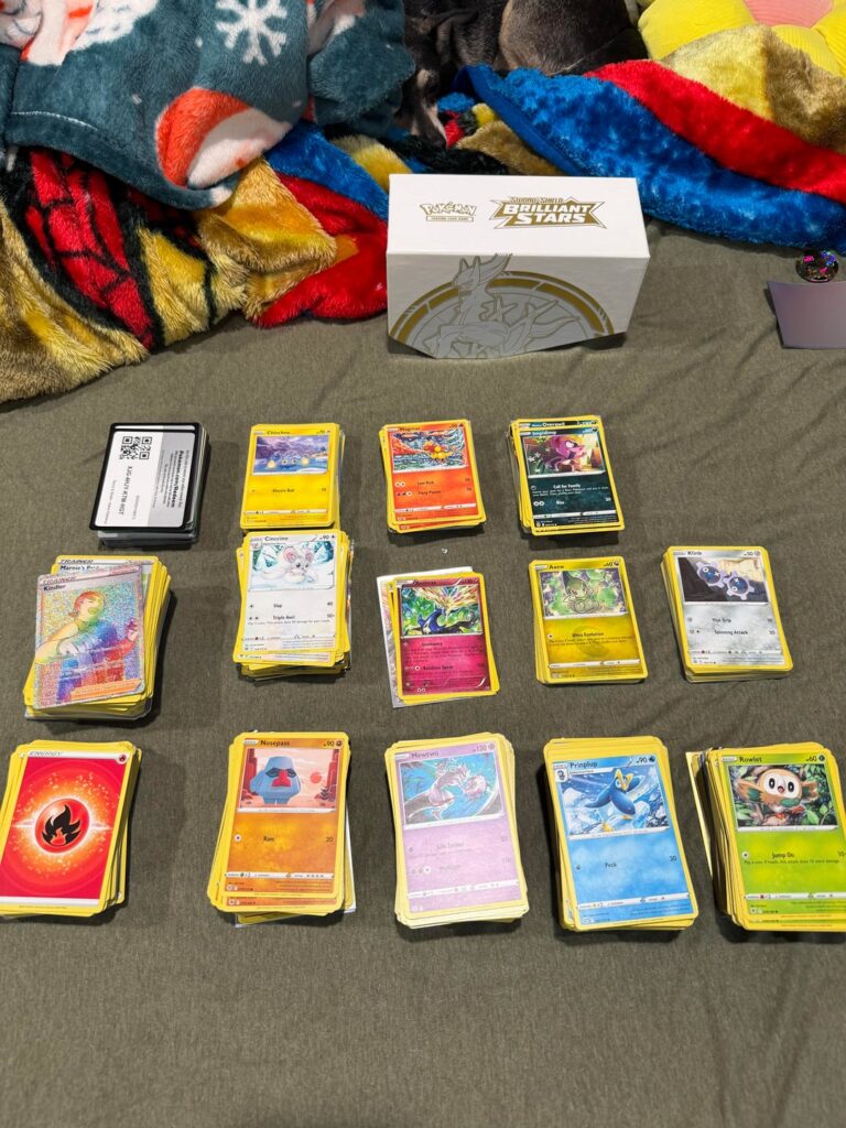 Organized my cards finally!