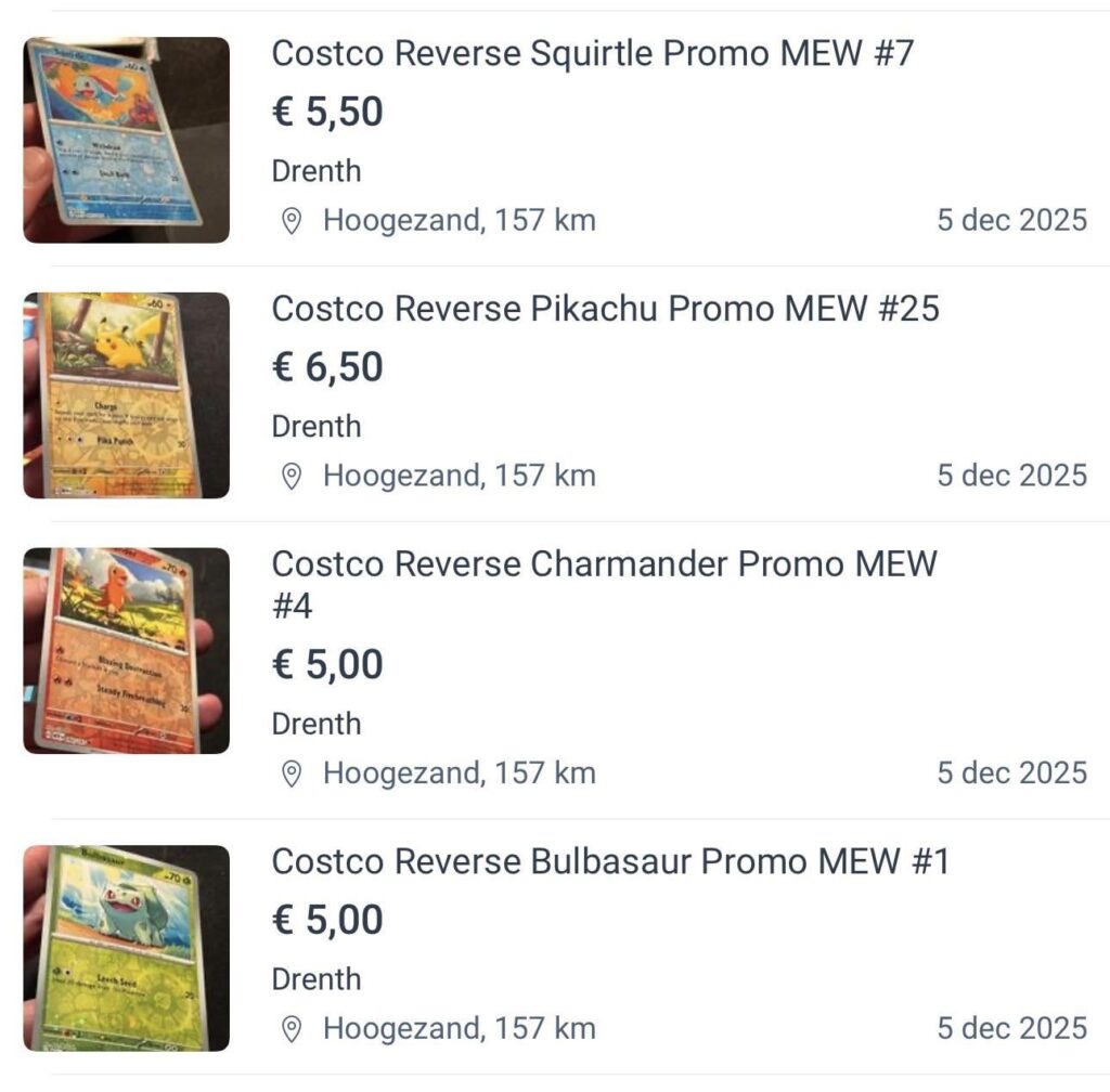 Prijs 151 Numbered Promos