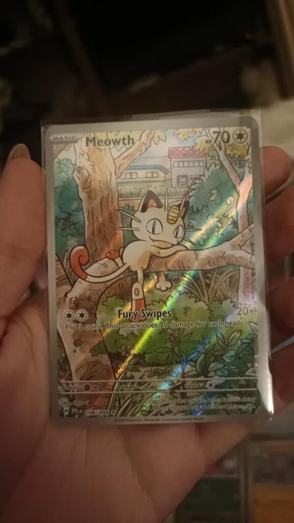 First pulled Illustration Rare!