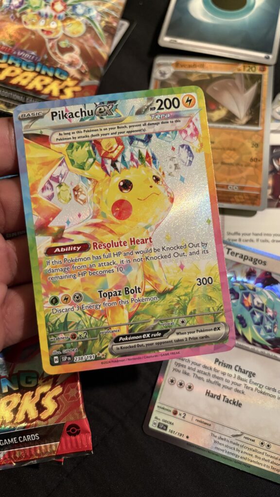 Some Surging Sparks luck 🍀