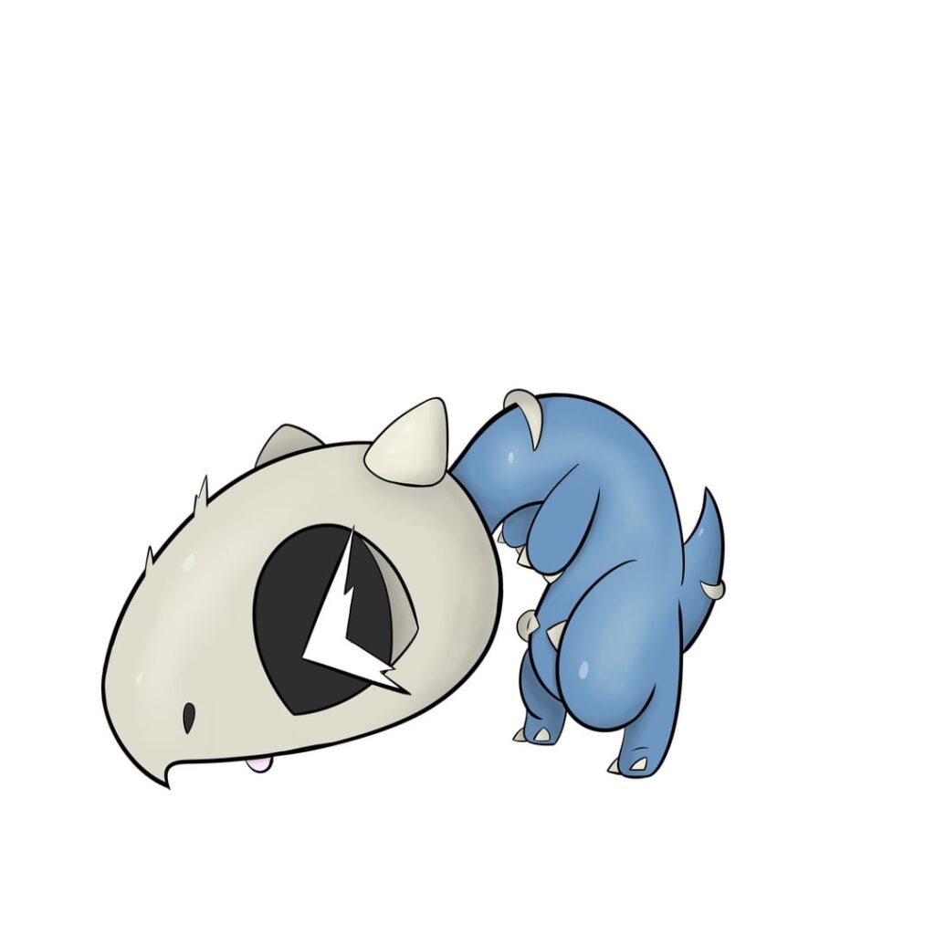 Redesigned 2 stages of my Wendigo Fakemon