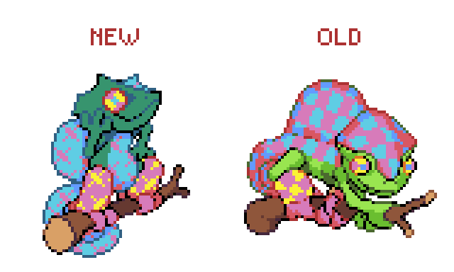 "OPTILEON" New VS Old design