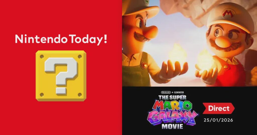 THE SUPER MARIO GALAXY MOVIE - The Super Mario Galaxy Movie Direct – 25/01/2026
