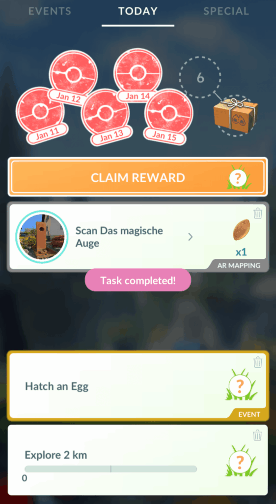 Task not claimable, task slot broken