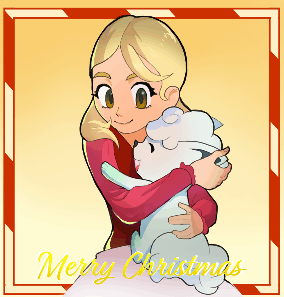 His girlfriend was surprised at Christmas