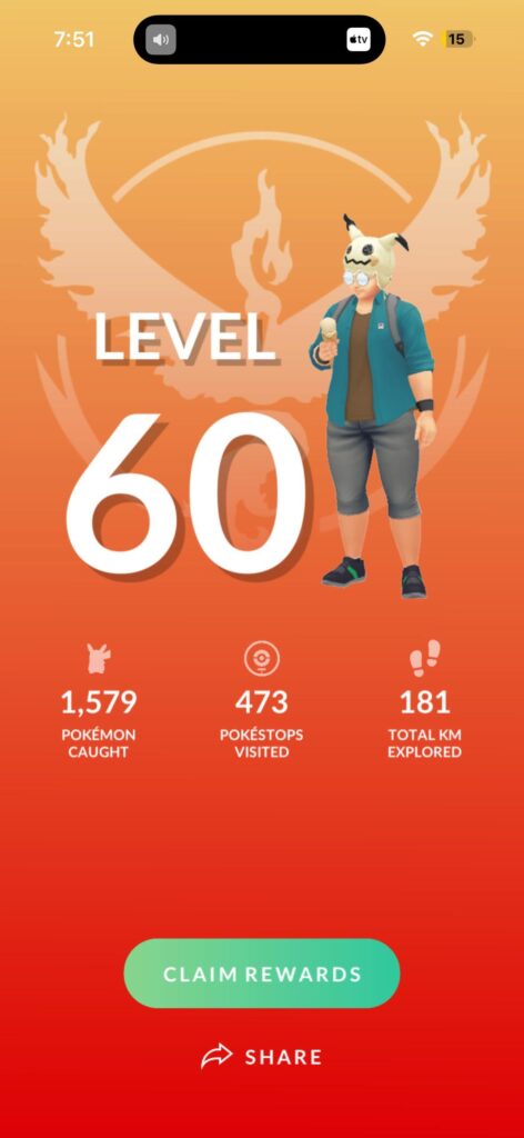 Today was level up day