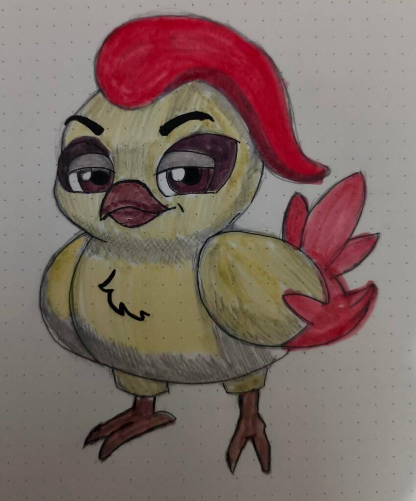 My first ever fakemon - Silinggit