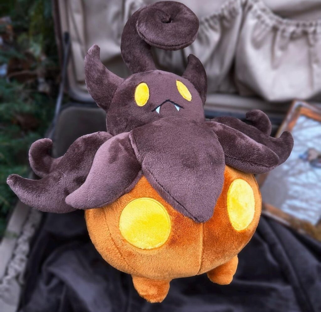 My handmade pumpkaboo plush jumbo size 47cm/19inch shiny and normal