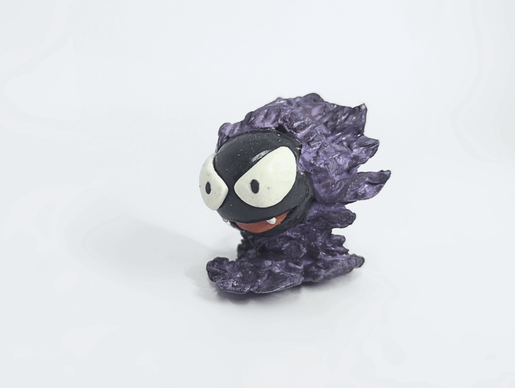 I made Gastly out of clay [OC]
