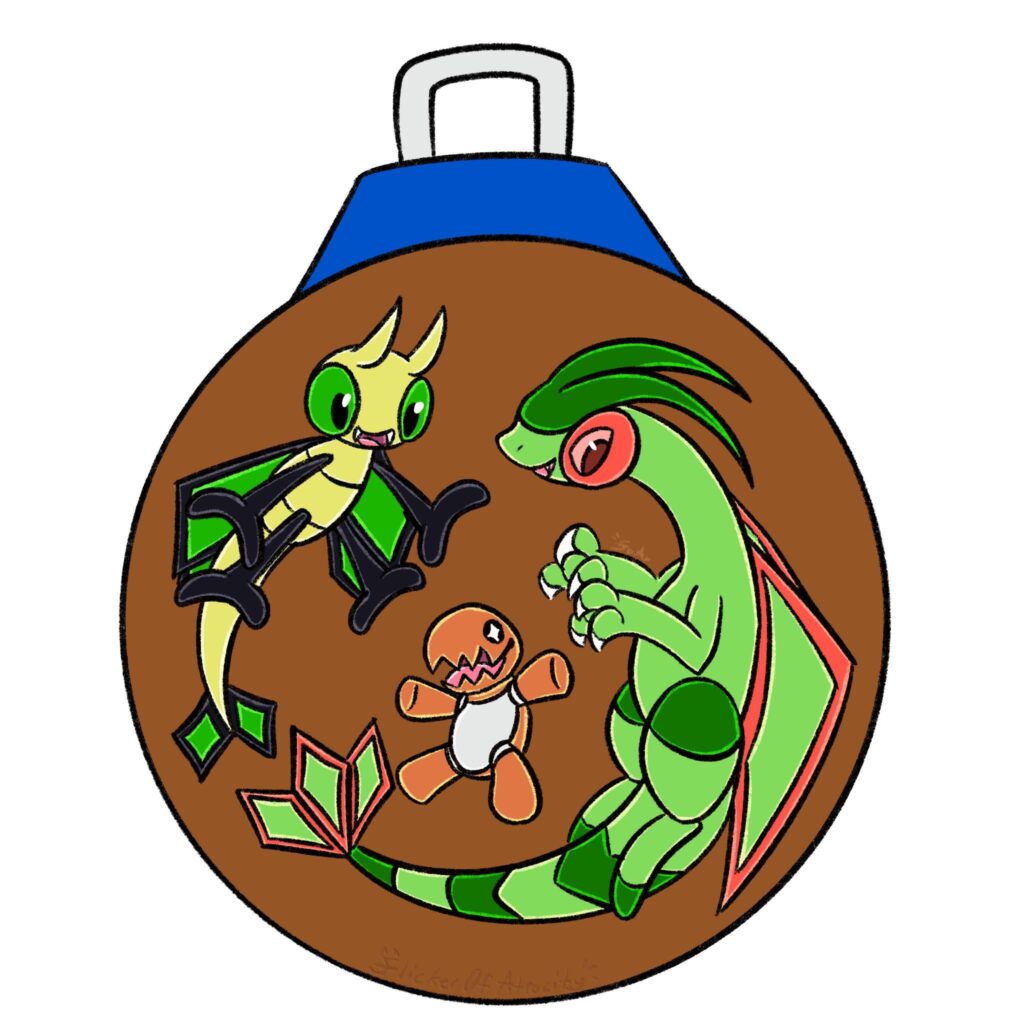 Flygon line ornament!