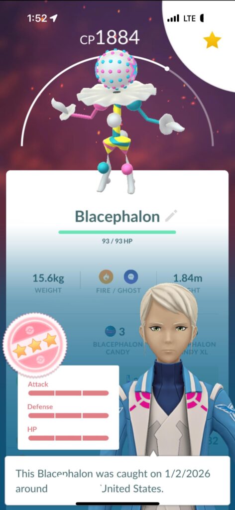 Blacephalon - last ball